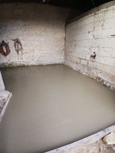 Photo de galerie - Coulage d'une dalle béton.! 