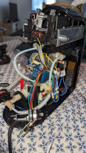 Photo de galerie - Remplacement thermostat machine à café Bialetti.