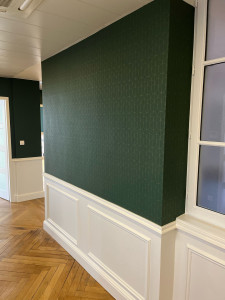 Photo de galerie - Pose tapisserie