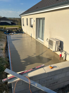 Photo de galerie - Dalle de béton 