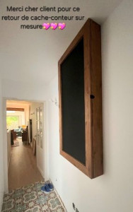 Photo de galerie - Création de cache compteur.  