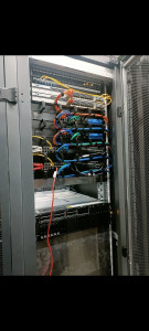 Photo de galerie - Installation baie Datacenter