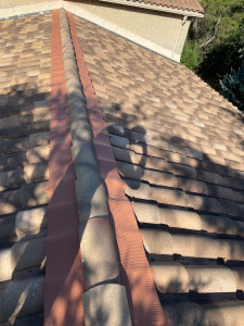 Photo de galerie - Faîtage terminé