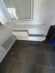 Photo de galerie - Montage d une commode 6 tiroirs