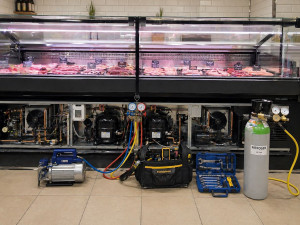 Photo de galerie - Dépannage vitrine réfrigérée 
