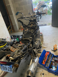 Photo de galerie - Réparation moto 