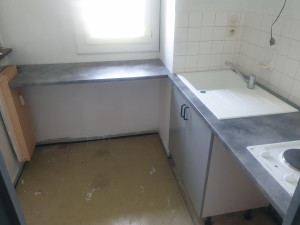 Photo de galerie - Cuisine et plan de travail en cours