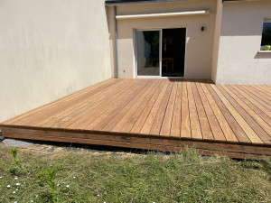 Photo de galerie - Terrasse en cumaru 
