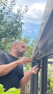 Photo de galerie - Pose de luminaires extérieur 