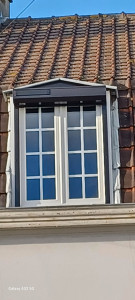 Photo de galerie - Fenêtre pvc plus  volet solaire 