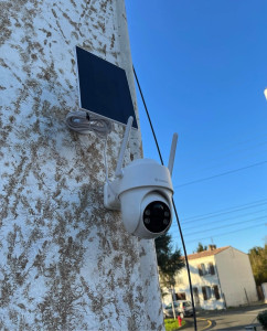 Photo de galerie - Installation d’une caméra de surveillance 360•