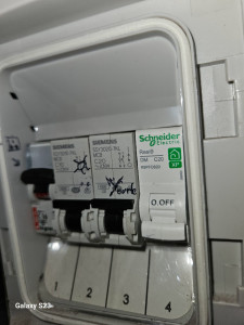 Photo de galerie - Pose d'un tableau électrique 