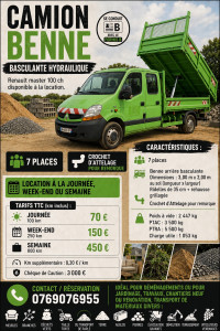 Photo de galerie - Livraison de bois location vehicule