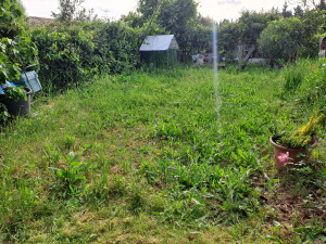 Photo de galerie - Préparation potager debroussaillage plus travail du sol avant