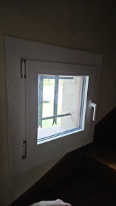 Photo de galerie - Changement de fenêtre dans un escalier 
