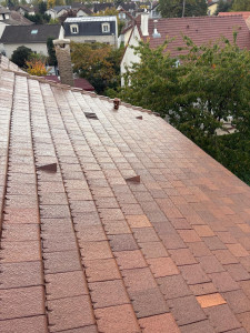 Photo de galerie - Nettoyage de toiture après