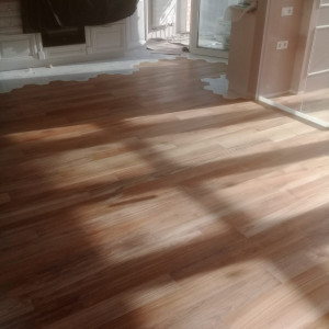 Photo de galerie - Pose de parquet - Revêtement de sol