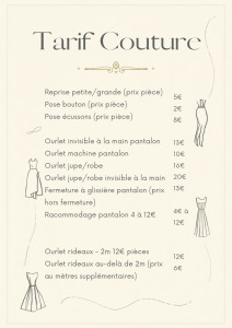 Photo de galerie - Fiche prestations et tarifs 
