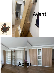 Photo de galerie - Montage dressing