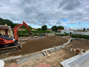 Photo de galerie - Création d’une allée privée 