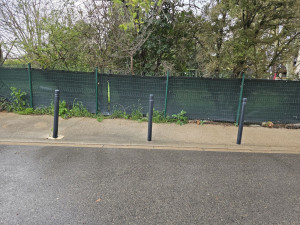 Photo de galerie - Pose de brise vue