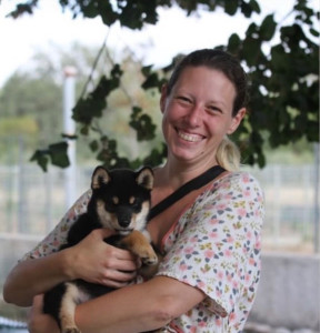 Photo de galerie - Mon chiot Kaito (Shiba inu a son arrivée) et moi