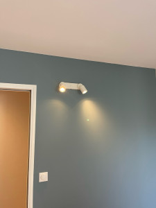 Photo de galerie - Installation luminaires 