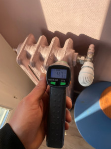 Photo de galerie - Remplacement tête thermostatique d’un radiateur 