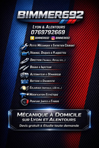 Photo de galerie - Flyer mécanique à domicile 