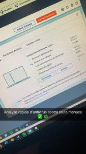 Photo de galerie - Installation et scan anti-virus