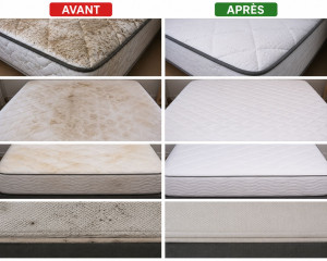 Photo de galerie - Voilà le résultat au nettoyage. Avec des produits professionnels