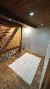 Photo de galerie - Parquet que j’ai poncé est mûr que j’ai enduit refait chez moi