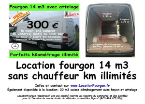 Photo de galerie - Location utilitaire sans chauffeur