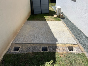 Photo de galerie - Plateforme dalle béton 