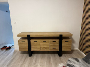 Photo de galerie - Montage d’un Buffet. 