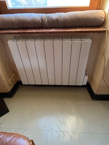 Photo de galerie - Pose de  plusieurs radiateurs électriques 