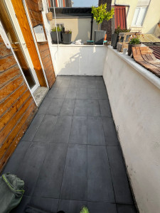 Photo de galerie - Pose de carrelage et ragréage 