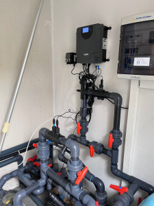 Photo de galerie - Rénovation local technique et installation d'appareil à sel