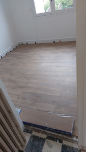 Photo de galerie - Pose de parquet - Revêtement de sol