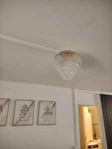 Photo de galerie - Instalation de luminairre 