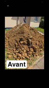Photo de galerie - Évacuer 6m³ de terre de terrassement