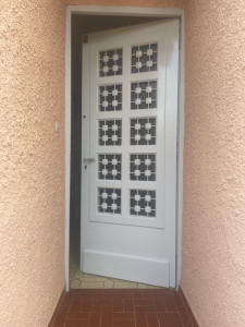 Photo de galerie - Peinture porte d’entrée 