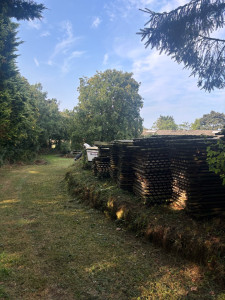 Photo de galerie - Débroussaillage sur talus 