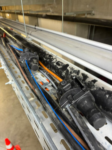 Photo de galerie - Passage de câble 