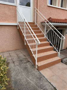 Photo de galerie - Escalier moquette de pierre 