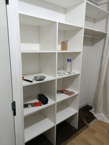 Photo de galerie - Réalisations de dressing sur mesure 