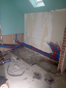 Photo de galerie - Installation PER salle de bain 