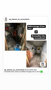 Photo de galerie - évacuation d’une cave