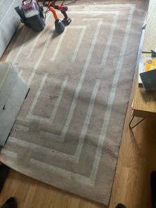 Photo de galerie - Tapis avant lavage 