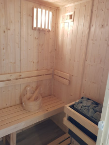 Photo de galerie - Réalisation d4un Sauna traditionnel